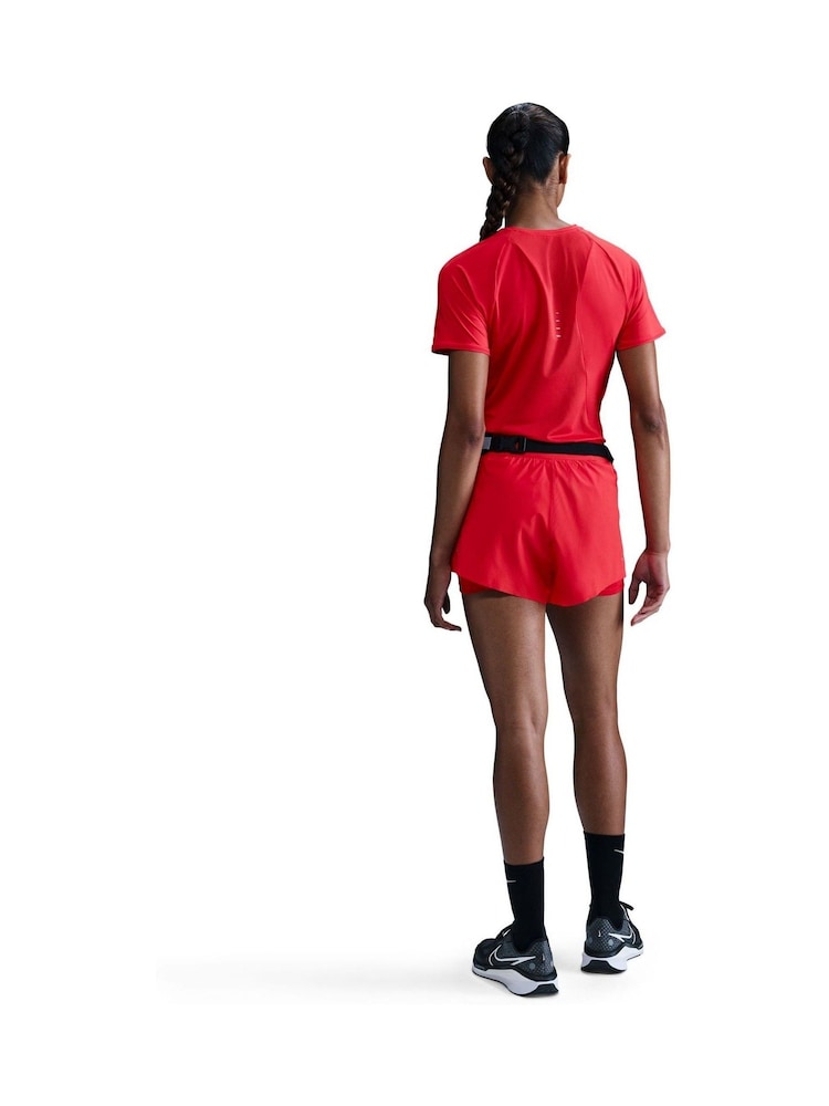 Nike Crimson Swift Dri-FIT Short Sleeve Running Top - Image 2 of 5