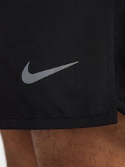Nike Black Challenger Dri-FIT 5 inch 2-In-1 Running Shorts - Image 7 of 9