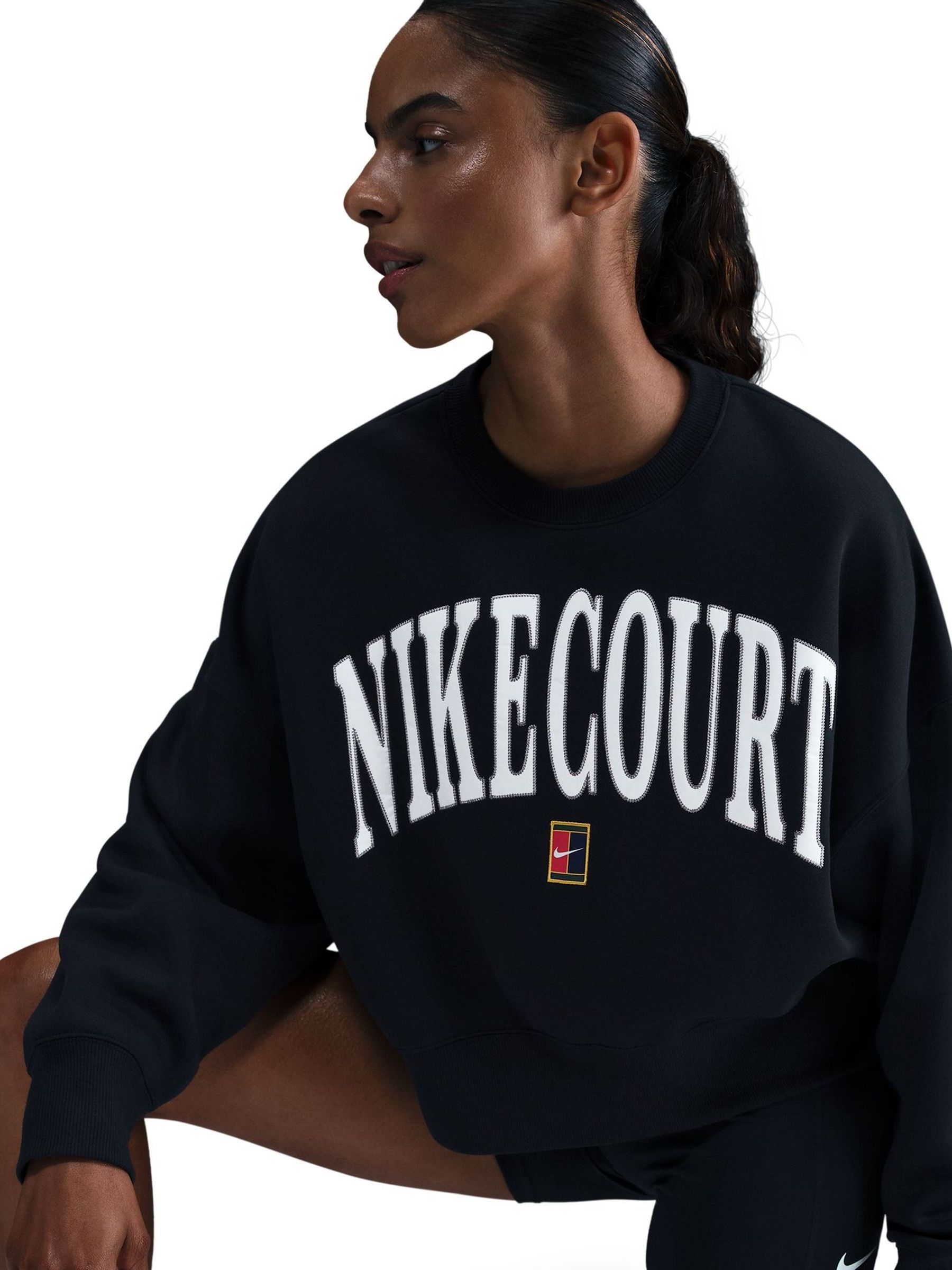 nike heritage sweatshirt black
