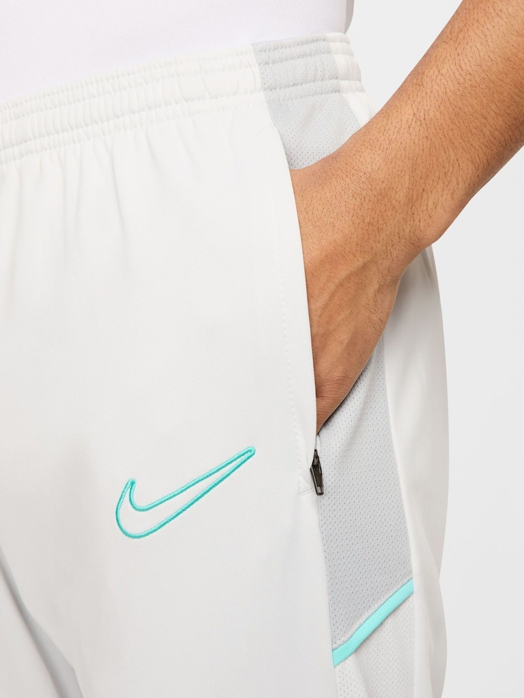 Wit/zwart - Nike Academy Drifit trainingsjoggingbroek - Image 4 of 6
