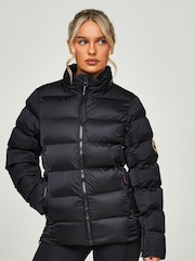 Зауженный крой дутая куртка Zavetti Canada Virna - Изображение 6 из 9