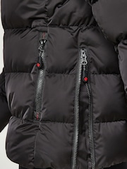 Зауженный крой дутая куртка Zavetti Canada Virna - Изображение 8 из 9