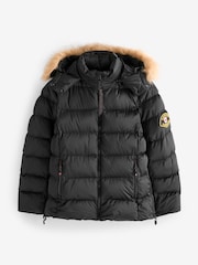 Зауженный крой дутая куртка Zavetti Canada Virna - Изображение 9 из 9