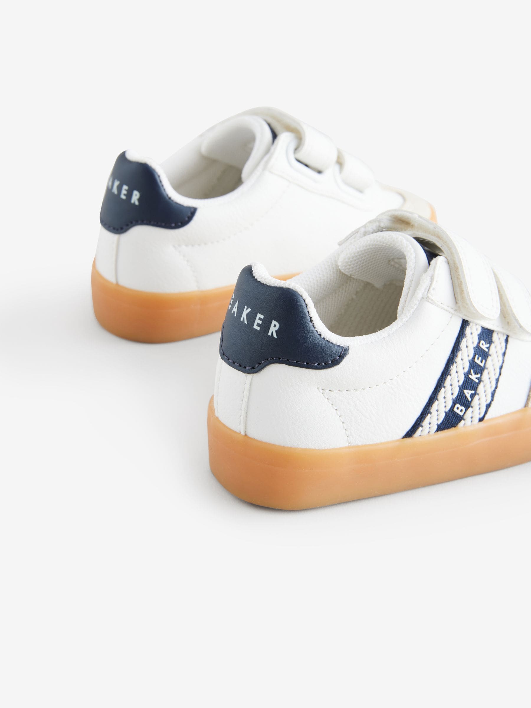 Buy Baker by Ted Baker Boys Branded Tape Trainers from Next USA