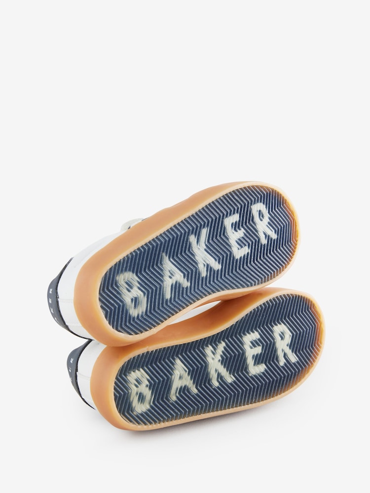 أبيض - حذاء رياضي شريط ماركة للأولاد من Baker By Ted Baker - Image 5 of 6