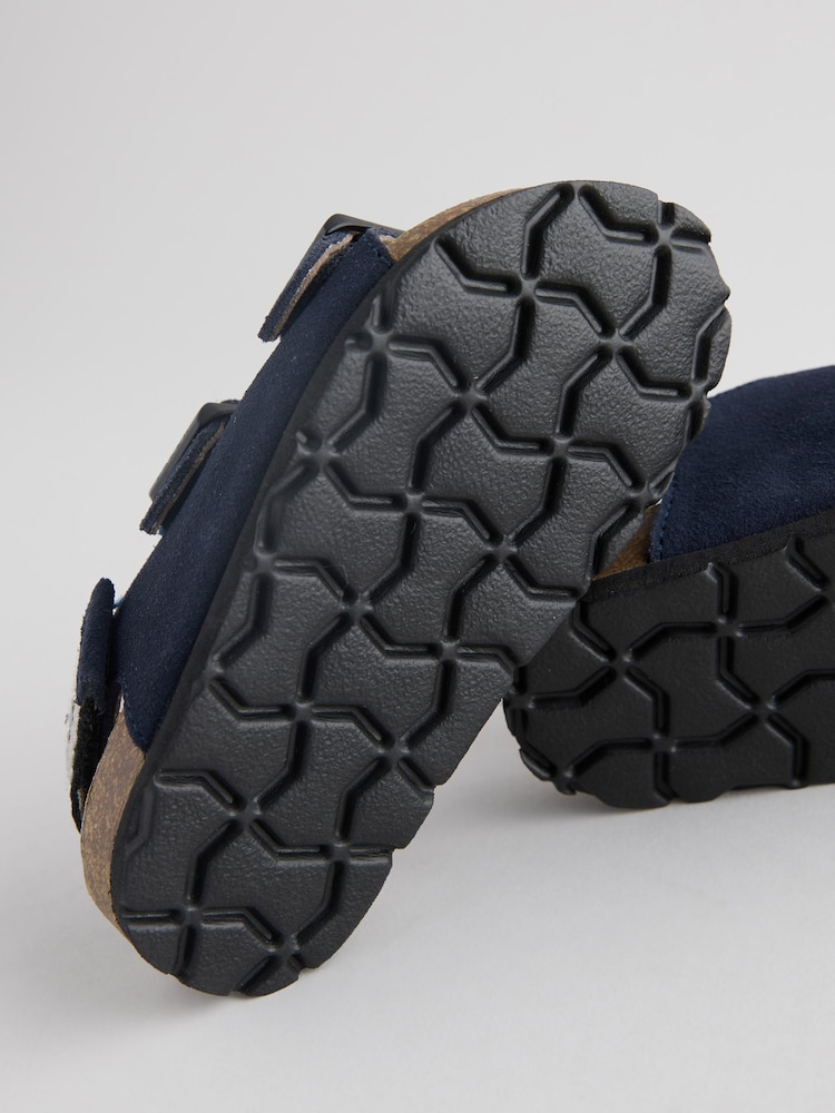 Baker by Ted Baker Boys Suede Footbed Sandals - Image 6 of 6