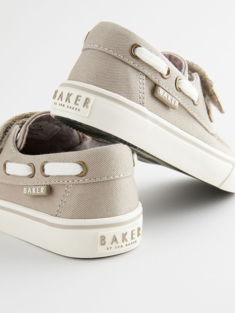 Камінь - Baker by Ted Baker хлопчики Canvas Boat взуття - Image 4 of 6