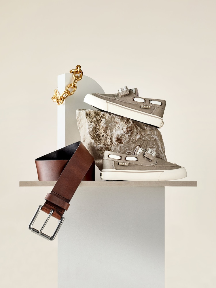 Камінь - Baker by Ted Baker хлопчики Canvas Boat взуття - Image 6 of 6