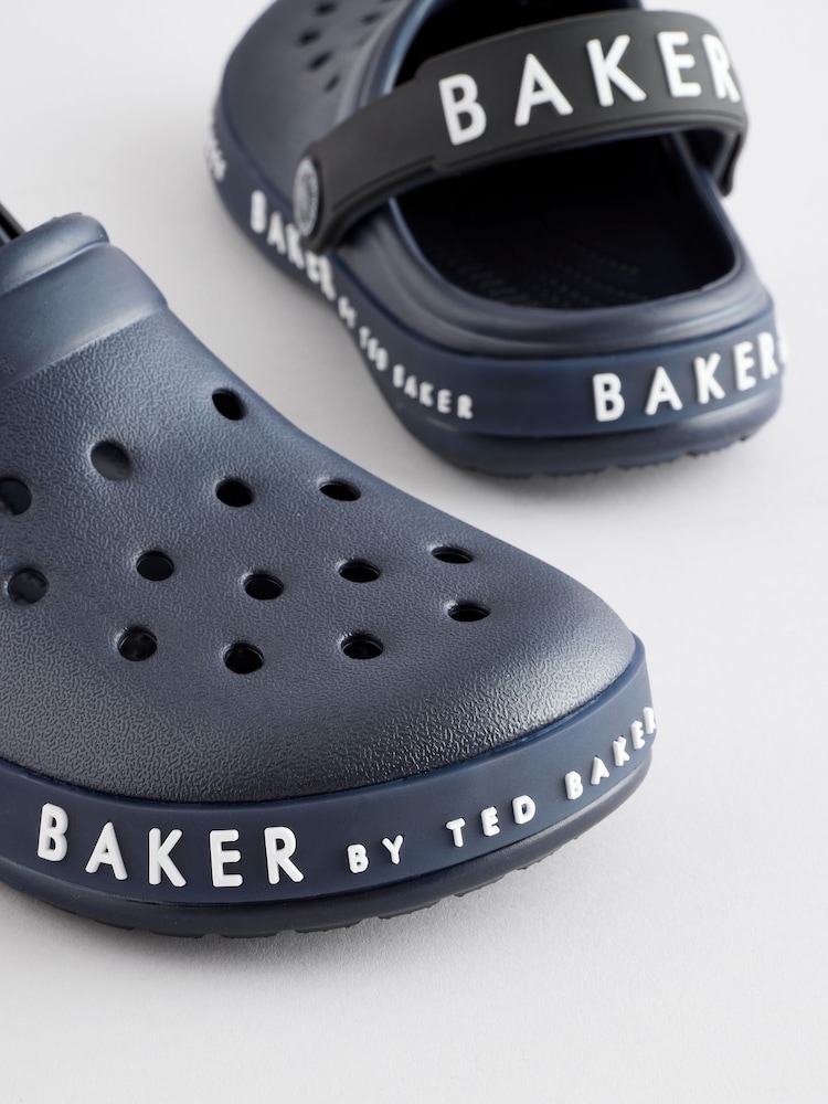 كحلي ـ حذاء بنعل سميك للأولاد من Baker By Ted Baker - Image 4 of 5