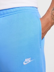 Nike University Blue Club Joggers - Image 4 of 7