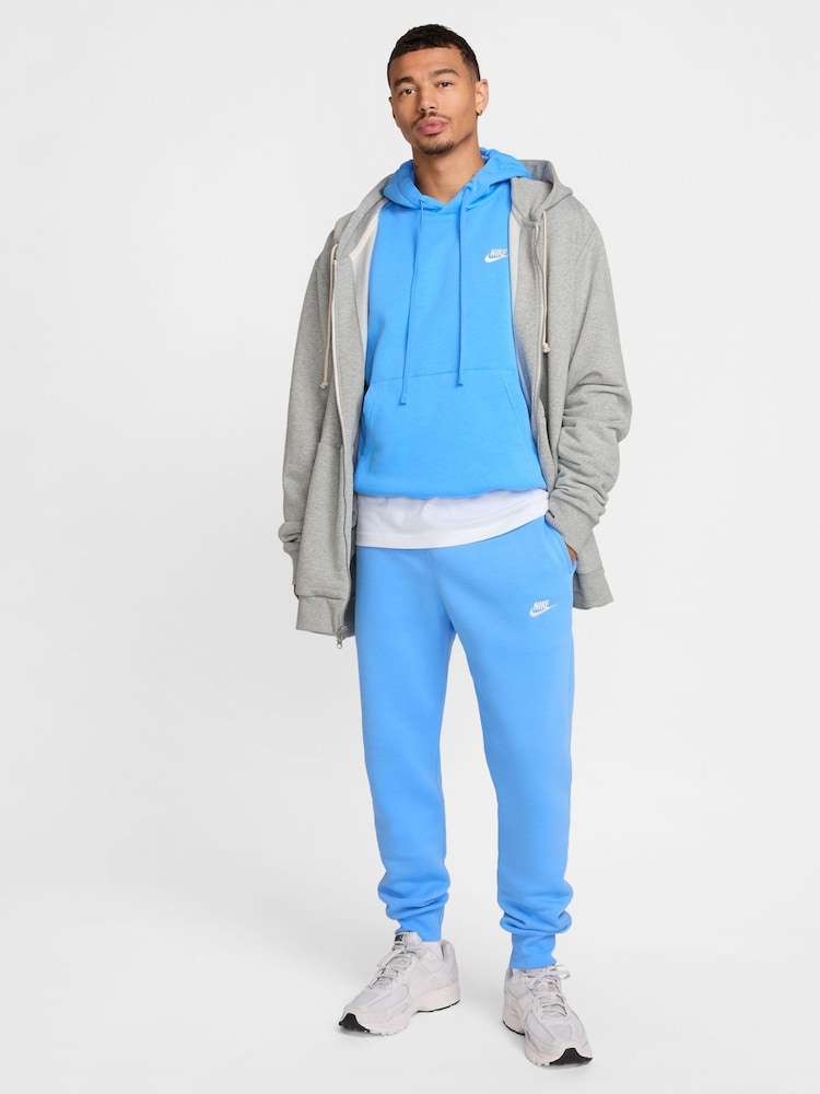 Nike University Blue Club Joggers - Image 7 of 7