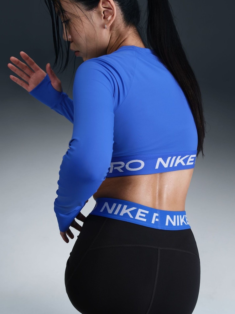 Черные/синие - Nike Pro 365 3" Шорты - Image 7 of 7