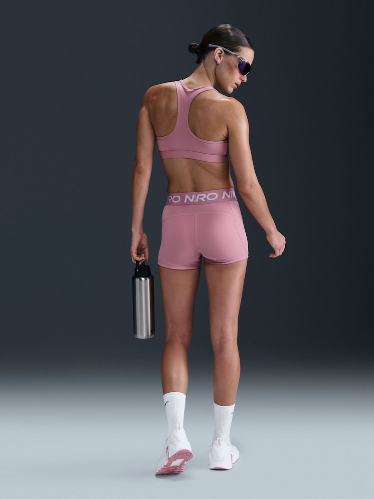 Nike Elemental Pink Pro 3" Shorts - Image 2 of 5