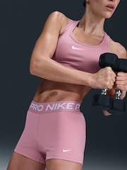 Nike Elemental Pink Pro 3" Shorts - Image 3 of 5