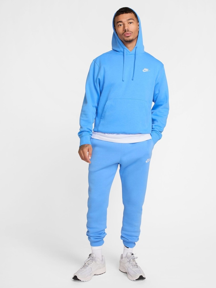 Nike University Blue Club Pullover Hoodie - Image 5 of 7