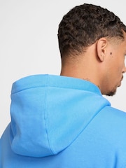Nike University Blue Club Pullover Hoodie - Image 6 of 7