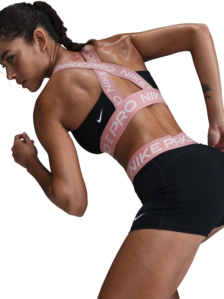 Zwart & roze - Nike Pro 365 3" shorts - Image 4 of 6