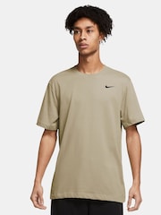 Woestijn kaki - Nike Dri-FIT trainingsshirt - Image 1 of 4