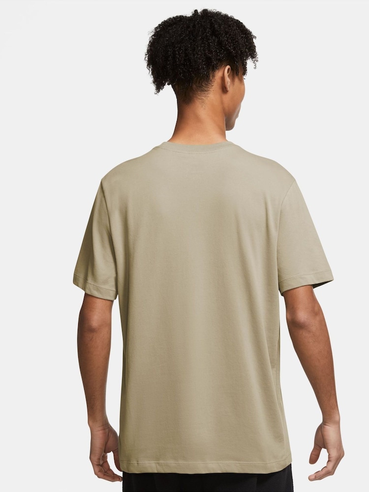 Woestijn kaki - Nike Dri-FIT trainingsshirt - Image 2 of 4
