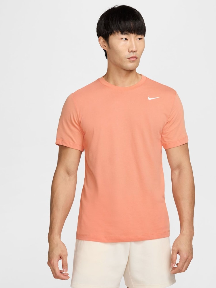 Nike Apricot orange Dri-FIT Training T-Shirt - Image 1 of 8