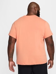 Nike Apricot orange Dri-FIT Training T-Shirt - Image 6 of 8