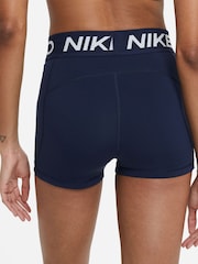Nike Obsidian Navy Pro 3" Shorts - Image 3 of 6
