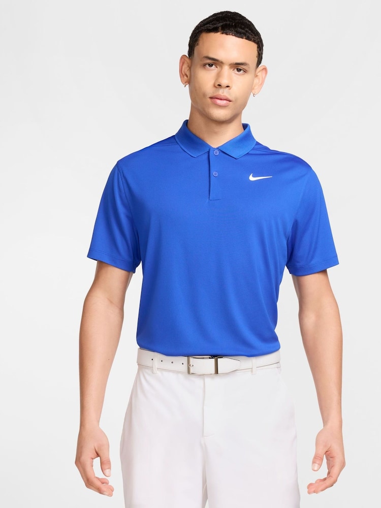Nike Royal Blue Dri-FIT Victory Golf Polo Shirt - Image 1 of 1