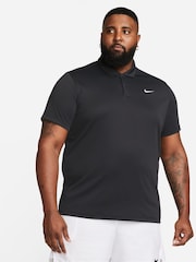 Nike Black Dri-FIT Court Tennis Polo Shirt - Image 5 of 8