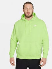 Nike Lemon Yellow Club Pullover Hoodie - Image 6 of 10