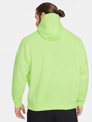 Nike Lemon Yellow Club Pullover Hoodie - Image 7 of 10