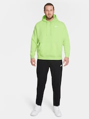 Nike Lemon Yellow Club Pullover Hoodie - Image 8 of 10