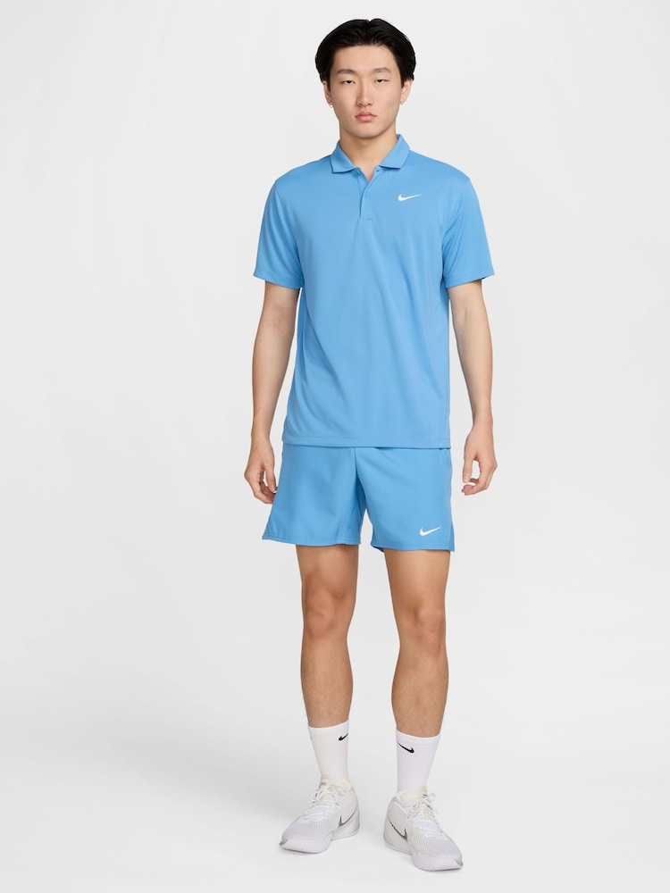 Nike Beyond Blue Court Dri-FIT Tennis Polo Shirt - Image 4 of 5