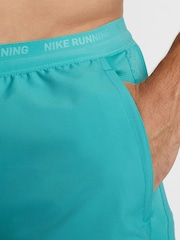Nike Cactus Blue Dri-Fit Stride 5 Inch 2-in-1 Running Shorts - Image 5 of 7