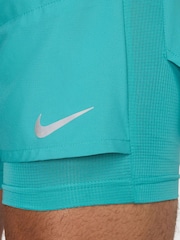 Nike Cactus Blue Dri-Fit Stride 5 Inch 2-in-1 Running Shorts - Image 7 of 7