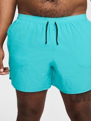 Nike Cactus Blue Dri-FIT Stride 5 Inch Running Shorts - Image 10 of 15