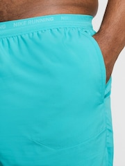 Nike Cactus Blue Dri-FIT Stride 5 Inch Running Shorts - Image 12 of 15