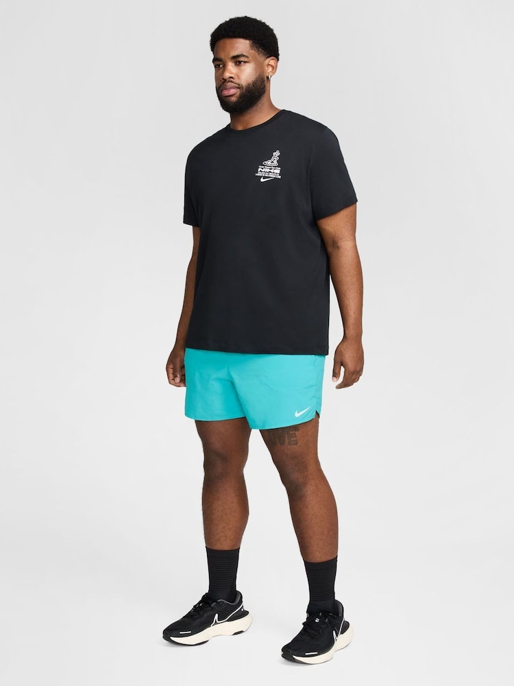 Nike Cactus Blue Dri-FIT Stride 5 Inch Running Shorts - Image 15 of 15
