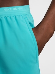 Nike Cactus Blue Dri-FIT Stride 5 Inch Running Shorts - Image 5 of 15
