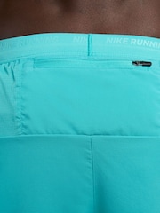 Nike Cactus Blue Dri-FIT Stride 5 Inch Running Shorts - Image 6 of 15