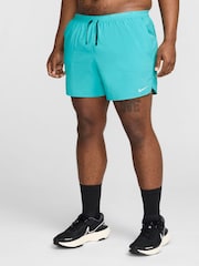 Nike Cactus Blue Dri-FIT Stride 5 Inch Running Shorts - Image 9 of 15