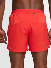 Nike University Red Dri-FIT Stride 5 Inch Running Shorts - Image 3 of 12