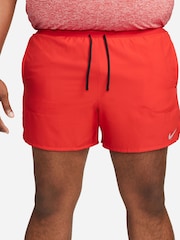 Nike University Red Dri-FIT Stride 5 Inch Running Shorts - Image 8 of 12