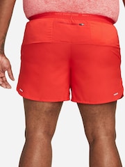 Nike University Red Dri-FIT Stride 5 Inch Running Shorts - Image 9 of 12