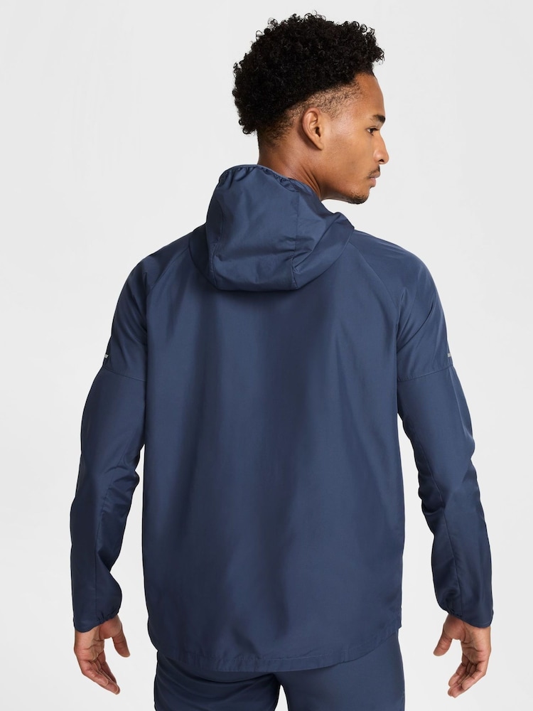 Nike Blue Repel Miler Running Jacket - Image 2 of 12