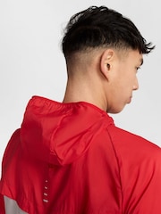 Nike University Red Dri-FIT Stride Woven Running Jacket - Image 6 of 9