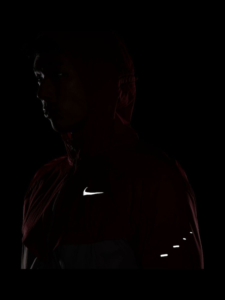 Nike University Red Dri-FIT Stride Woven Running Jacket - Image 9 of 9