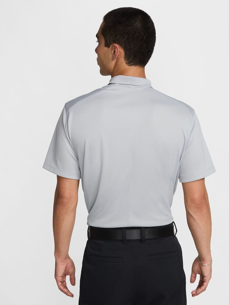 Nike Grey Dri-FIT Victory Golf Polo Shirt - Image 2 of 8
