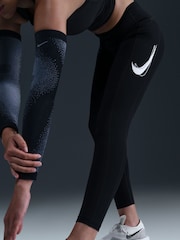 Nike Black Fast Mid Rise 7/8 Leggings - Image 1 of 6
