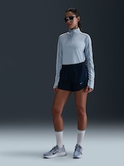 Nike Light Armory Blue Dri-Fit Half Zip Pacer Top - Image 1 of 6