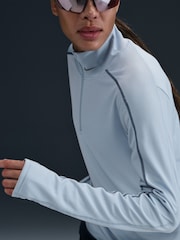 Nike Light Armory Blue Dri-Fit Half Zip Pacer Top - Image 2 of 6
